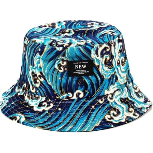 Summer Foldable Bucket Hat Women Outdoor Sunscreen Cotton Fishing Hunting Cap Men Basin Chapeau Sun Prevent Hats