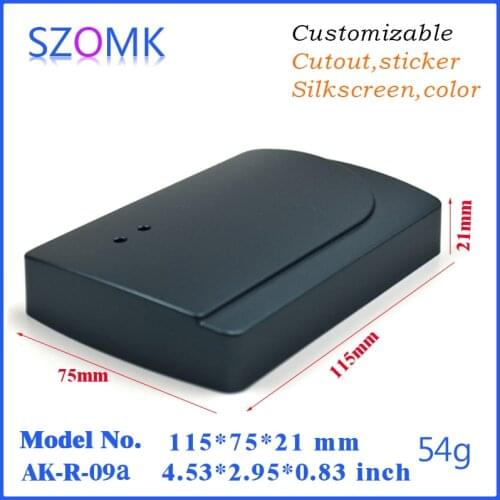 Szomk plastic RFID junction box (1 pcs) 115*75*21mm plastic enclosure for electronics plastic case small plastic box