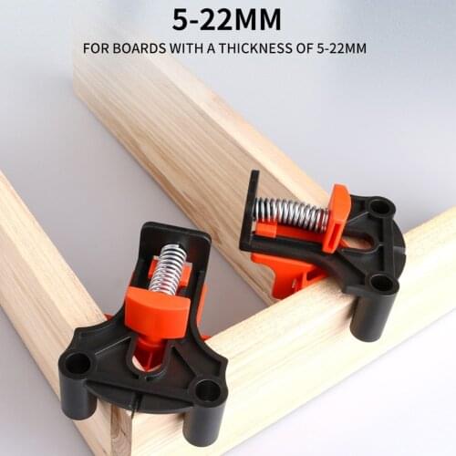 60/90/120 Degree Right Angle Clamp Fixing Clips Picture Frame Corner Clamp Woodworking Furniture Repaire Photo Reinforcement