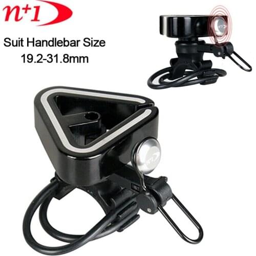 Cycling Bike Horn Alarm Road MTB Bicycle Bell Ring Aluminum Alloy 19.2-31.8mm Handlebar Warning Alarm Cycling Accessories