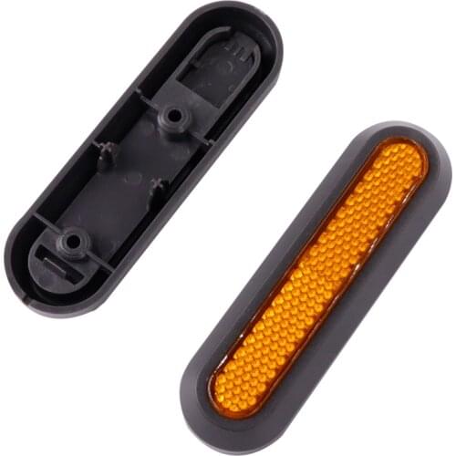2pcs Safety Reflective Rear Wheel Hub Covers Protective Back Shell With Reflector Bars for Pro2 1S Electric Scooter Part