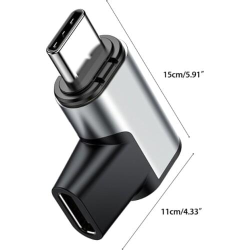 24pin Magnetic Type C Adapter 100 W Fast Charge Fast Charging and Data Transfer Magnetic USB C Cable Metal