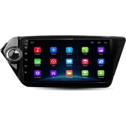 2Din 9''Android 10.0 2G RAM 32G ROM Car Radio Multimedia Player Navigation GPS For KIA RIO 3 4 2011-2018 K2 Car GPS wifi BT DVR
