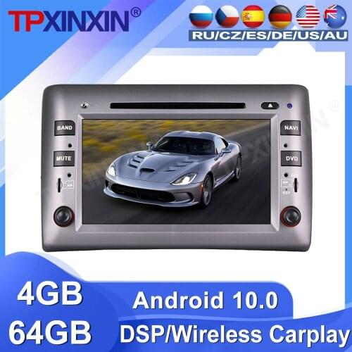 64G For Fiat Stilo 2002 2003 2004 2005 - 2010 Android Car Radio Tape Recorder Video Multimedia Player GPS Navigation IPS Screen