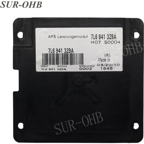 89393663 Passat 2007-2011 AFS Leistungsmodul 7L6941329A headlight Control Unit 89093901 Module 7L6 941 329A for Audi 7L6941329C