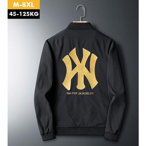 Fashion Embroidery Bomber Jacket Men Hip Hop Windbreakers Baseball Jacket 2021 Mens Spring Streetwear Man Jacket Plus Size