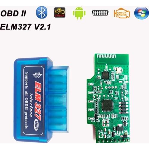 ELM327 V2.1 Bluetooth OBD 2 Adapter Diagnostic Tool For Mercedes Benz W203 W210 W211 W204 A C E S CLS CLK CLA GLK ML SLK