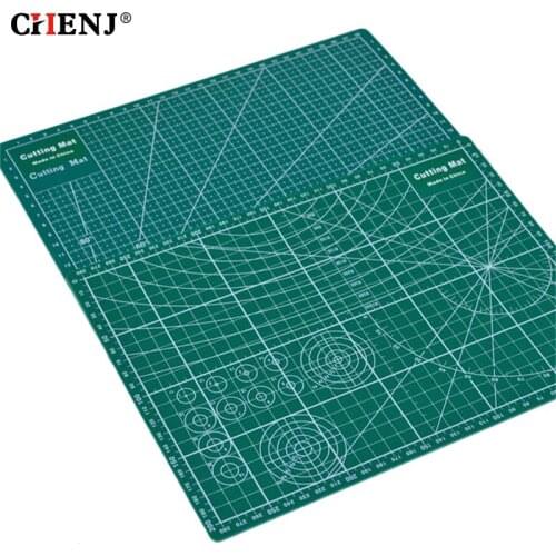 Double Sided Cutting Mat A4 Durable Cut Pad Patchwork Tool Handmade Cutting Plate Dark School Supplies 22x30cm