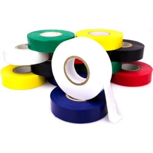 1pcs electrical PVC wear-resistant flame retardant lead-free ultra-thin and ultra-adhesive insulating waterproof color tape