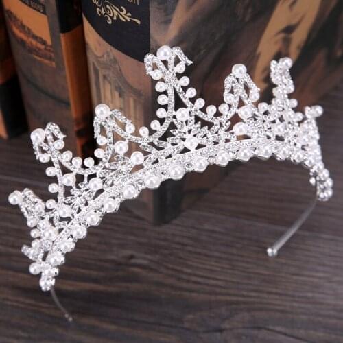 Exquisite Wedding Bridal Crystal Tiara Crowns Princess Queen Pageant Prom Rhinestone Tiara Headband Wedding Hair Accessories