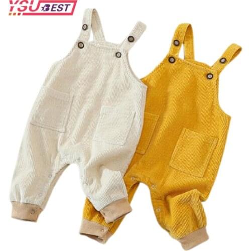 2021 Toddler Girl Overalls Baby Boy Overalls Autumn Spring Overalls New Baby Corduroy Overall Pants Corduroy Overalls Baby Pants