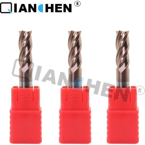 16mm 100L New HRC55 AlTiN-Coating 4 Flutes End Mill Cutter Tungsten Carbide End Mill Cutter CNC Tool