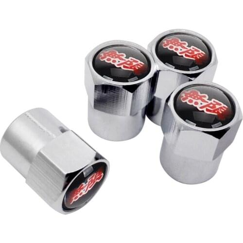 Mugen Logo Car Wheel Tire Valve Caps For Honda Accord Civic CRV Fit HR-V Vezel Odyssey City Jazz Jade Stream Crider Greiz Insigh