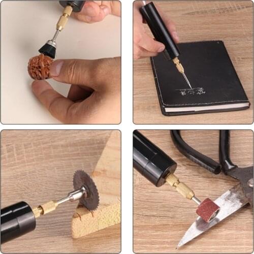 Mini Electric Drill Handheld Drill Bits Kit Epoxy Resin Jewelry Making Wood Craft Tools 5V USB Plug Screwdriver Tool Kit