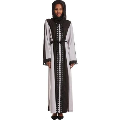 Muslim Clothing Islamic Clothing Abaye Dubai Turkey Kaftan Embroidery Embroidery Stitching Robe Malaysia Dress Africa Costume