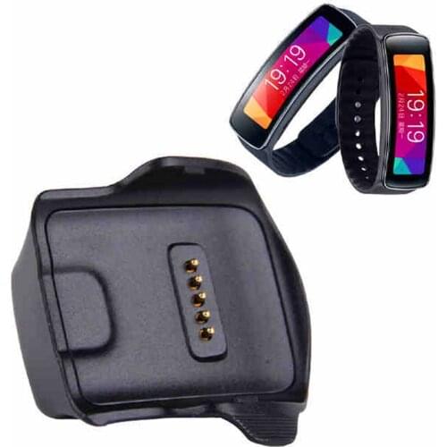 Charger Cradle Charging Dock Desktop for Samsung Gear Fit R350 Smart Watch Black (Samsung Galaxy Gear R350)