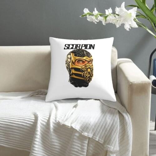 Scorpion pillowcase printed cushion cover sofa waist pillow pillow cover
