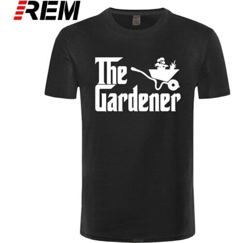 New Fashion The Gardener T Shirts Men Summer Style Short Sleeve Cotton T-shirt Tops