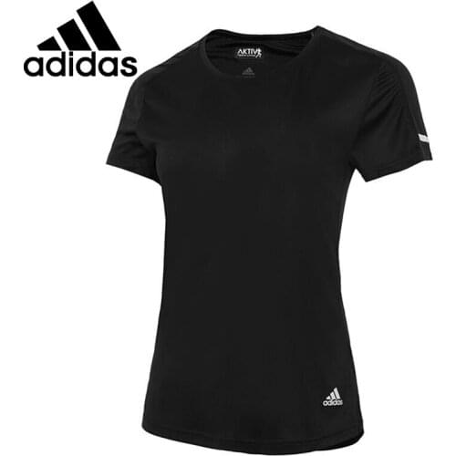 Original New Arrival Adidas RUN IT TEE W Womens T-shirts short sleeve Sportswear