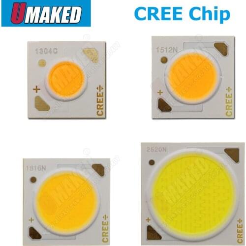 10pcs Original Cree CXA 10W CXA1304 15W CXA1507 24W CXA1512 65W CXA2530 Cold / Warm White 5000K, 3000K COB Led XLamp Chip Light