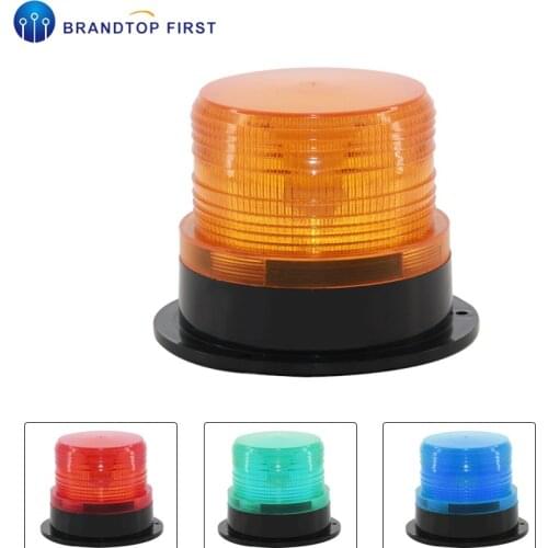 Strobe warning light mini traffic led flashing alarm lamp dc 24v 12v for car bus truck strobe