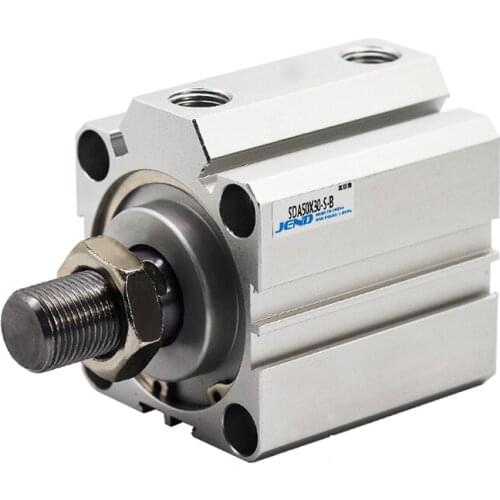 Thin cylinder SDA50*5-S-B SDA50*50-S-B SDA50*100-S-B with magnetic external thread