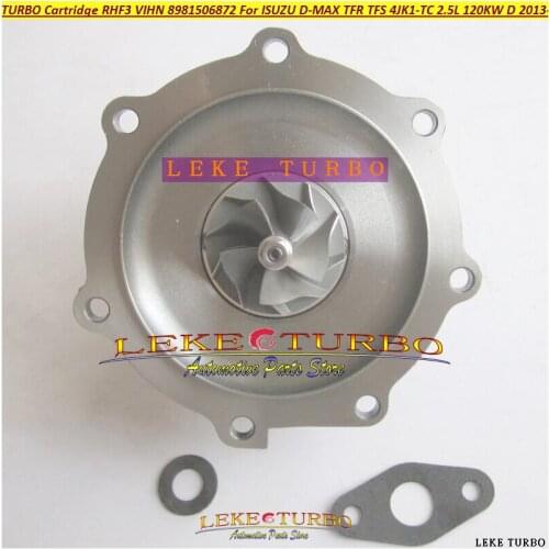 Turbocharger TURBO Cartridge CHRA Core RHF3 VIHN 8981506872 For ISUZU D-MAX TFR TFS 4JK1-TC 4JK1 TC 2.5L 120KW D 2013- Turbine