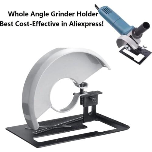 Cutting Machine Angle Grinder Lengthened Cutting Support Sand Grinding Wheel Holder with Shield Guard ALI88