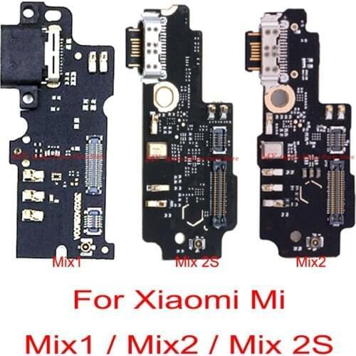 USB Charging Charger Port Connector Board Dock Flex Cable For Xiaomi Mi Mix 1 2 2S Mix1 Mix2 Mix2s Charge Board Flex Cable Part