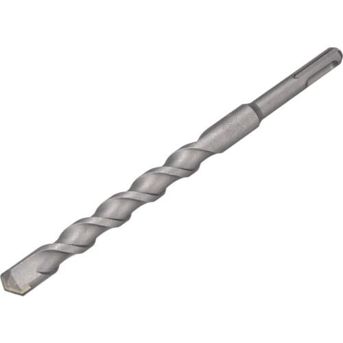 Uxcell Masonry Drill Bit 16mm x 200mm Carbide Tipped Rotary Hammer Bit 9mm Round Shank for SDS X4 Impact Drill