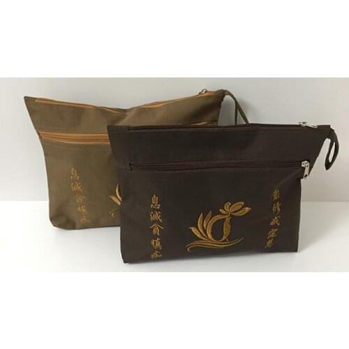Oxford cloth waterproof zen lay meditation handbag Buddhism clothes bags shaolin monks kung fu haiqing package