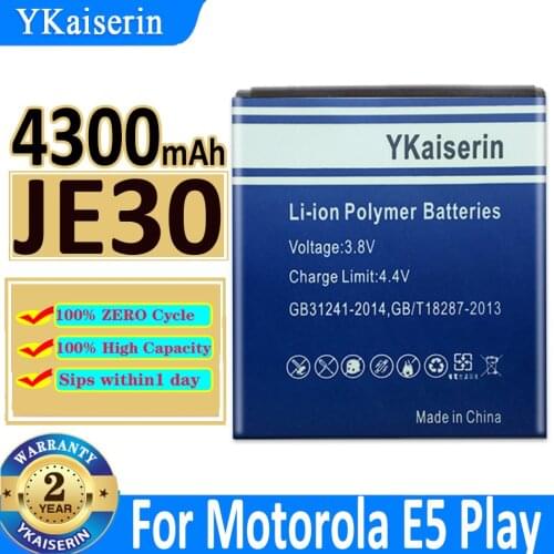 YKaiserin Motorola Moto E5 Batteries