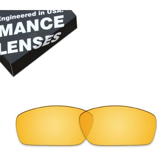 ToughAsNails Replacement Lenses for Oakley Splinter Sunglasses Clear Yellow (Lens Only)
