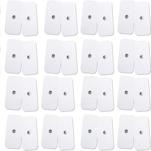 20pcs/10pcs EMS Electrode Pads Nerve Muscle Stimulator Silicone Gel Tens Electrodes Digital Acupuncture Physiotherapy TENS Pads