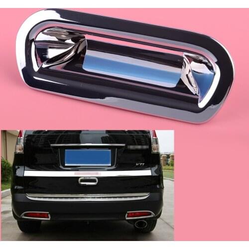 Car Styling Chrome Rear Trunk Tail Door Handle Bowl Cover Trim Fit for Honda CR-V 2012 2013 2014 2015 2016