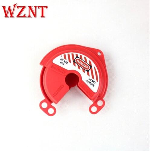Free shipping 25mm to 76mm Red Rotating Gate Valve Lockouts