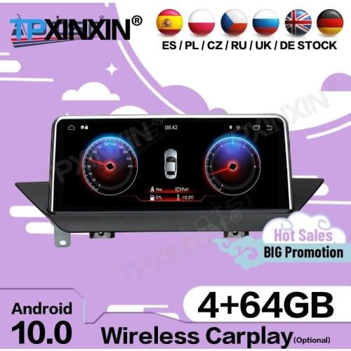 Carplay Auto Stereo Android 10 For BMW X1 Series E84 2009 2010 2011 2012 2013 2014 2015 GPS Multimedia Audio Radio Receiver Unit