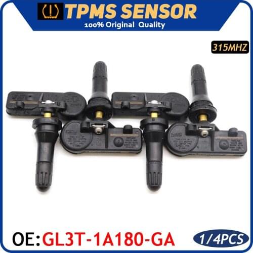 GL3T-1A180-GA Car TPMS Tyre Pressure Monitoring Sensor For Ford F-150 Reg/Ext 2018-2019 315MHz GL3T1A180GA