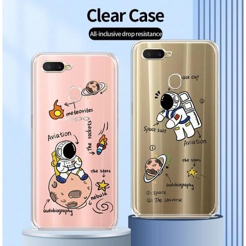 For OPPO A7 Case Phone Back Cover For OPPO A7 a7 6.2 inch Transparent Soft Case For OPPO A7 Clear Protective Phone Shell Bumper