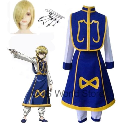 Anime HUNTER×HUNTER Cosplay Costume Kurapika Ring Props Accessories Helloween Party For Women Men Suit