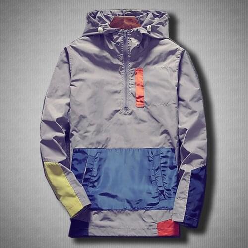 New Arrival Casual Mens Jackets Waterproof Spring Hooded Coats Men Outerwear Casual Brand Male Clothing Bomber Jacket