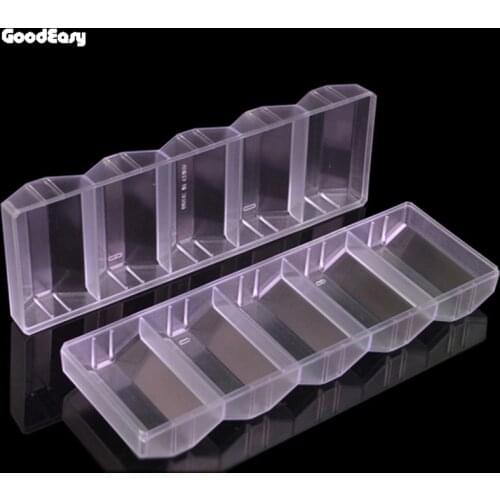 High Quality 100PCS Acrylic Texas Hold'em Poker Chip Set Case Container With Cover Casino Game Accessories Transparent Tray/Box