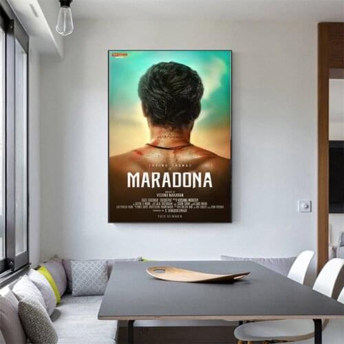 Wall Art Poster Football Star Athlete Canvas Paintings and Pictures for Interior Home Decoration Living Room