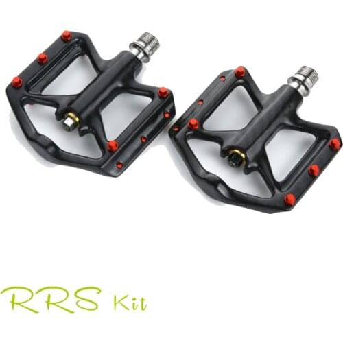Non-Slip Pedals Bicycle Ultralight Lightweight Carbon Fiber Platform Titanium Axle Three Bearing MTB Road Bike Pedal Accessories