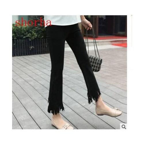 New high Waist Pregnancy Pants Spring Autumn Maternity Pants for Pregnant Women Leggings Maternity Clothing for Women