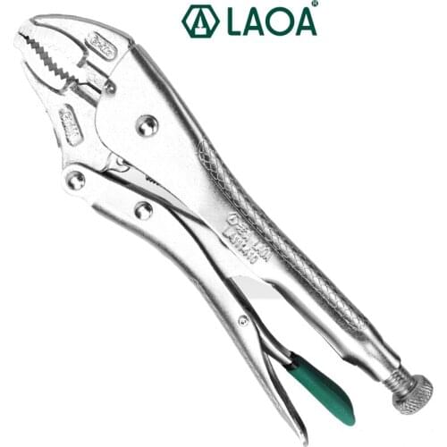LAOA Round Head Locking Pliers Welding Tool Large Opening Vise Hand Industrial Maintenance Hand Tool