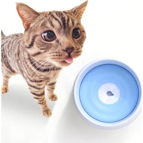 Newly Pet Drinking Bowl Large Anti-splash Water Dog Floating Buoyancy Dog Bowl Dish Water Bowls Dishes Drop Shipping