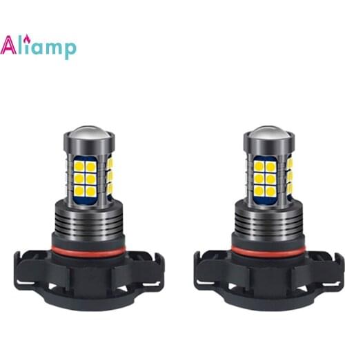 H7 H11 LED H16 Fog Lamp P13W PSX26W PSX24W 2504 Reverse DRL Light Canbus Car Bulb 2600Lm 3030 27smd White 6000K 12V 10PCS