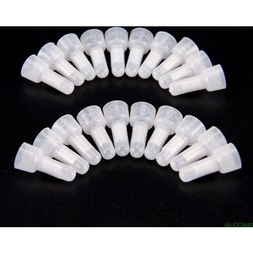 Wire Connector Terminals Pacifiers Line Cap Aluminum CE-2X Terminal Fittings Applicable Connect 1.5 Square Wire 1000pcs/lot