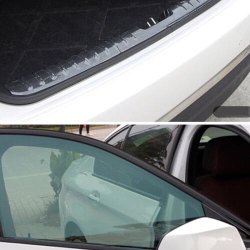 Clear Protective Film Vinyl Car Bowl Door Edge Paint Transparent Sticker 40GF